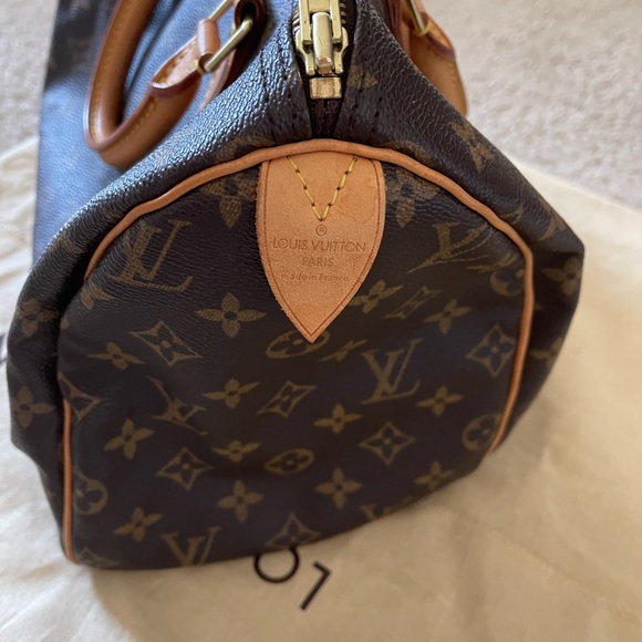 Louis Vuitton (Speedy 30 color Material Monogram) - Picture 10 of 10
